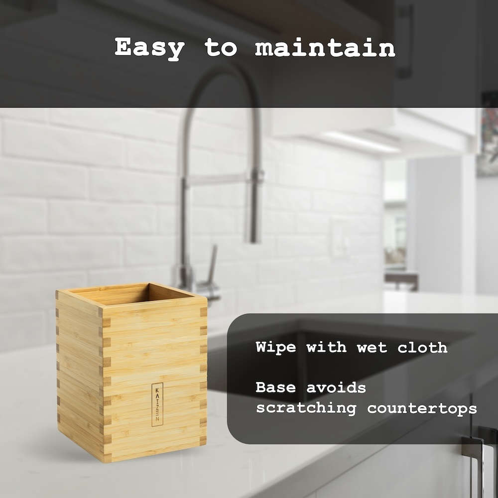 KAIZEN's Utensils Holder for Kitchen Counter Pic5