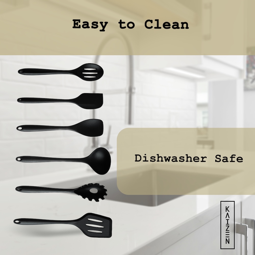 KAIZEN's Silicon Cooking Utensils Set Pic4
